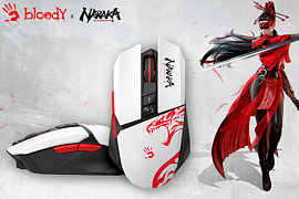 Bloody представляет эксклюзивную игровую мышь R36 Ultra в стиле Naraka: Bladepoint